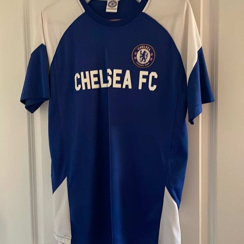 Chelsea vintage soccer club jersey